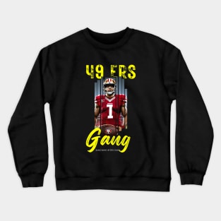 Bang Bang 9er Gang , 49 ers graphic design Crewneck Sweatshirt